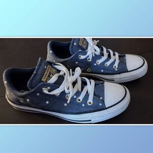 💕NWOT Converse Chuck Taylor CTAS Madison Ox Women's Size 6 Polka Dot Shoes